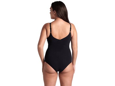 ARENA Damen Badeanzug W JEWEL ONE PIECE PLUS R Schwarz