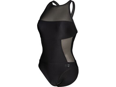 ARENA Damen Schwimmanzug WOMEN'S MESH PANELS SWIMSUIT SWIM PRO BACK Schwarz