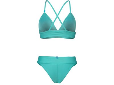 ARENA Damen Badeanzug WOMEN'S ESSENTIALS BIKINI TRIANGLE Blau
