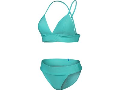 ARENA Damen Badeanzug WOMEN'S ESSENTIALS BIKINI TRIANGLE Blau