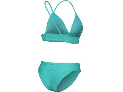 ARENA Damen Badeanzug WOMEN'S ESSENTIALS BIKINI TRIANGLE Blau