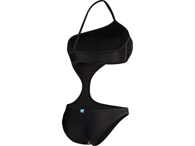 ARENA Damen Badeanzug WOMEN'S LOGO ONE PIECE SINGLE SHOULDER Schwarz