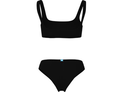 ARENA Damen Badeanzug WOMEN'S TEAM STRIPE BIKINI BRALETTE Schwarz