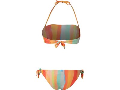 ARENA Damen Badeanzug WOMEN'S WATER PRINT BIKINI BANDEAU Bunt