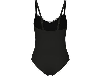 ARENA Damen Badeanzug WOMEN'S BODYLIFT SWIMSUIT LUCY LIGHTCROSS LOW C Schwarz