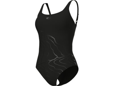 ARENA Damen Badeanzug WOMEN'S BODYLIFT SWIMSUIT LUISA WING BACK C CUP Schwarz