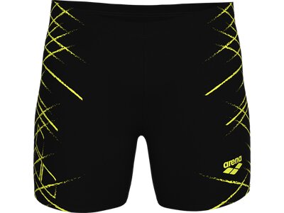ARENA Herren Tight MEN'S STRAIGHT LINES SWIM MID JAMMER Schwarz