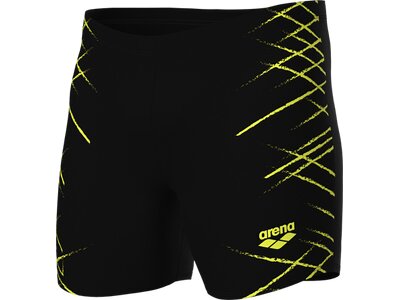 ARENA Herren Tight MEN'S STRAIGHT LINES SWIM MID JAMMER Schwarz