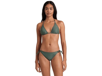 ARENA Damen Badeanzug WOMEN'S TEAM STRIPE STRING BIKINI TRIANGLE Grün