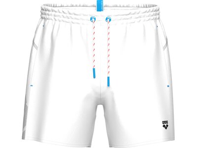 ARENA Herren Badeshorts MEN'S PRO_FILE BEACH SHORT LOGO Weiß