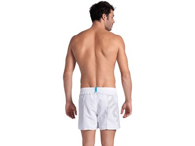 ARENA Herren Badeshorts MEN'S PRO_FILE BEACH SHORT LOGO Weiß