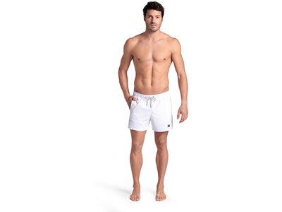 ARENA Herren Badeshorts MEN'S PRO_FILE BEACH SHORT LOGO Weiß