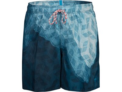 ARENA Herren Badeshorts MEN'S BEACH BOXER PLACED Bunt