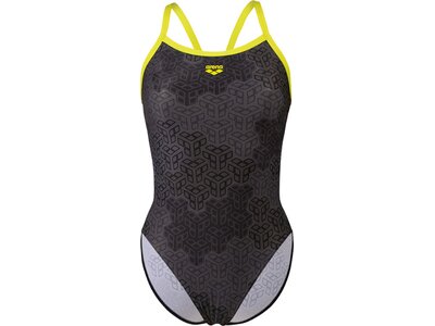 ARENA Damen Schwimmanzug WOMEN'S CAMO KIKKO SWIMSUIT CHALLENGE BACK Bunt