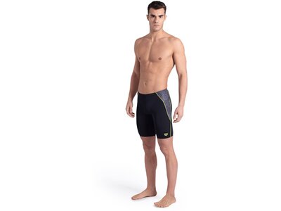 ARENA Herren Tight MEN'S CAMO KIKKO SWIM JAMMER Schwarz