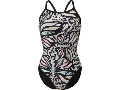 ARENA Damen Schwimmanzug WOMEN'S BUTTERFLIES SWIMSUIT LIGHT DROP Bunt