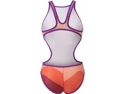 ARENA Damen Schwimmanzug WOMEN'S ONE MORNING LIGHT SWIMSUIT TECH BACK Bunt