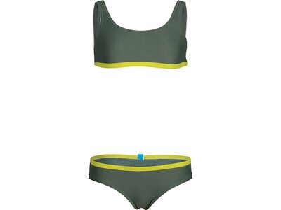ARENA Kinder Schwimmanzug GIRLS' ESSENTIALS BIKINI BRALETTE Grün