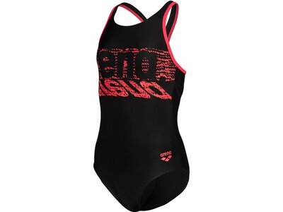 ARENA Kinder Schwimmanzug GIRL'S SHAKING SWIMSUIT V BACK ONE PIECE Schwarz