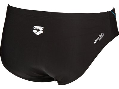 ARENA Herren Badehose Slip Skid Schwarz