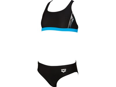 ARENA Mädchen Sport Bikini Skid Schwarz