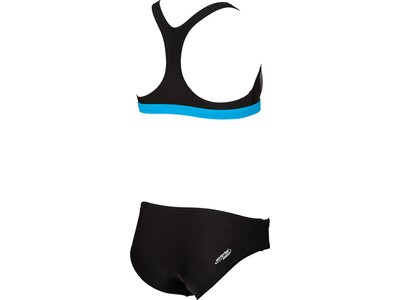 ARENA Mädchen Sport Bikini Skid Schwarz