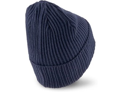 PUMA Herren Ribbed Classic Cuff Beanie Blau