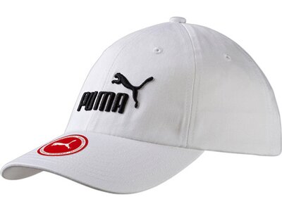 PUMA Herren ESS Cap Weiß