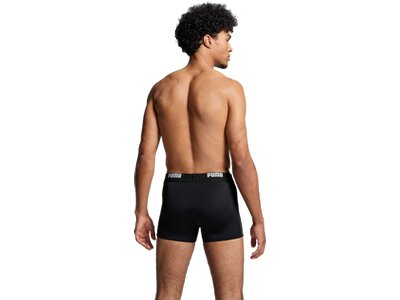 PUMA Badehose SWIM MEN LOGO SWIM TRUNK 1P Schwarz