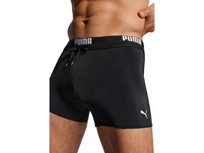 PUMA Badehose SWIM MEN LOGO SWIM TRUNK 1P Schwarz