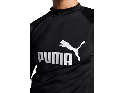 PUMA Herren Shirt SWIM MEN LONG SLEEVE RASH GUAR Schwarz