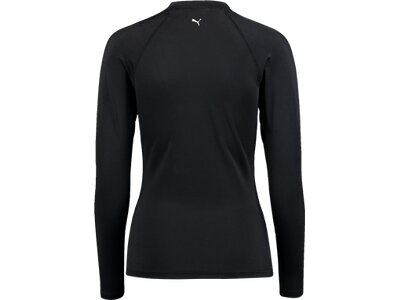 PUMA Damen Shirt SWIM WOMEN LONG SLEEVE RASH GU Schwarz