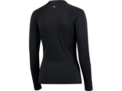 PUMA Damen Shirt SWIM WOMEN LONG SLEEVE RASH GU Schwarz