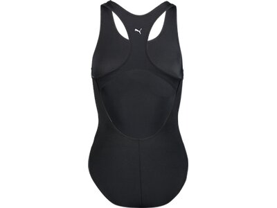 PUMA Damen Badeanzug SWIM WOMEN RACERBACK SWIMSUIT Schwarz