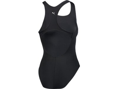 PUMA Damen Badeanzug SWIM WOMEN RACERBACK SWIMSUIT Schwarz