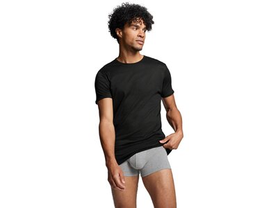 PUMA Basic Herren Crew Neck T-Shirt 2er-Pack Schwarz