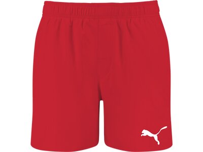 PUMA Herren Badeshorts SWIM MEN MID SHORTS 1P Rot