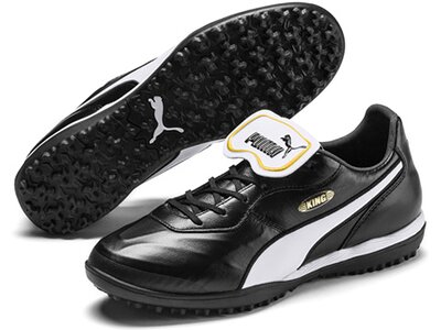 PUMA Herren Fussball-Hartplatzschuhe KING Top TT Schwarz