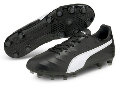 PUMA Herren Fussball-Rasenschuhe KING Pro 21 FG Schwarz