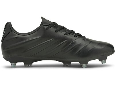 PUMA Herren Fussball-Rasenschuhe KING Pro 21 MxSG Schwarz