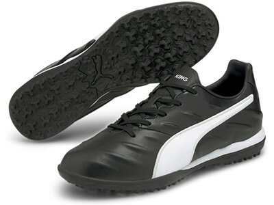 PUMA Herren Fussball-Hartplatzschuhe KING Pro 21 TT Schwarz
