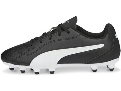 PUMA Kinder Fussball-Rasenschuhe Monarch II FG/AG Jr Schwarz