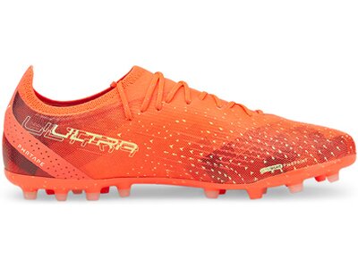 PUMA Herren Fussball-Rasenschuhe ULTRA ULTIMATE MG Orange