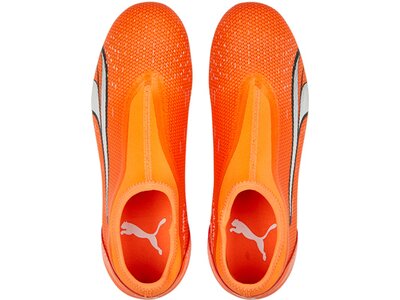 PUMA Kinder Fussball-Rasenschuhe ULTRA MATCH LL FG/AG Jr Orange