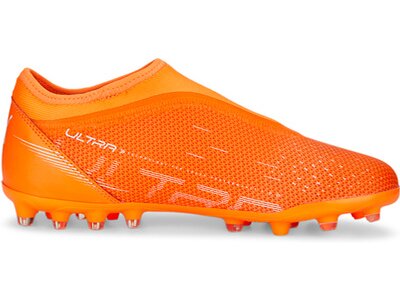 PUMA Kinder Fussball-Rasenschuhe ULTRA MATCH LL MG Jr Orange