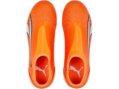 PUMA Kinder Fussball-Rasenschuhe ULTRA MATCH LL MG Jr Orange