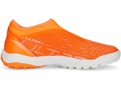 PUMA Kinder Fussball-Hartplatzschuhe ULTRA MATCH LL TT + Mid Jr Orange