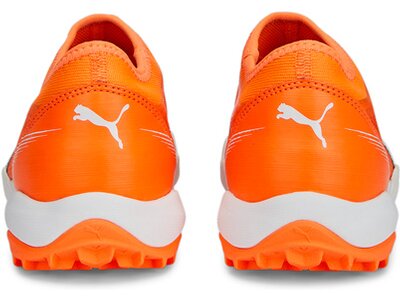 PUMA Kinder Fussball-Hartplatzschuhe ULTRA MATCH LL TT + Mid Jr Orange
