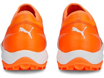 PUMA Kinder Fussball-Hartplatzschuhe ULTRA MATCH LL TT + Mid Jr Orange