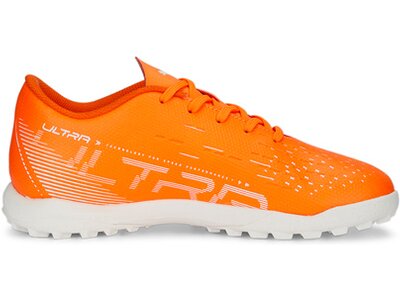 PUMA Kinder Fussball-Hartplatzschuhe ULTRA PLAY TT Jr Orange